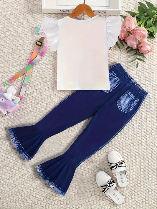 Conjunto de Verão Unicórnio