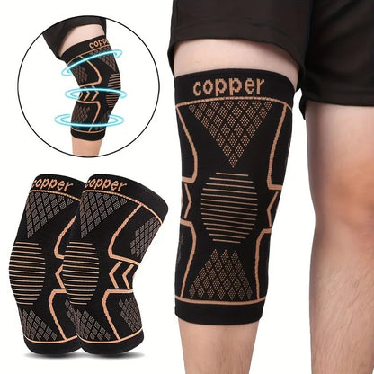 CopperFlex™ Kompressionsknästöd 2-pack
