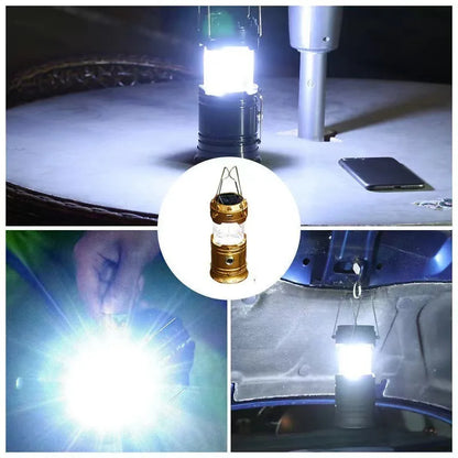 SolarGuard™ Campinglampa & Ficklampa