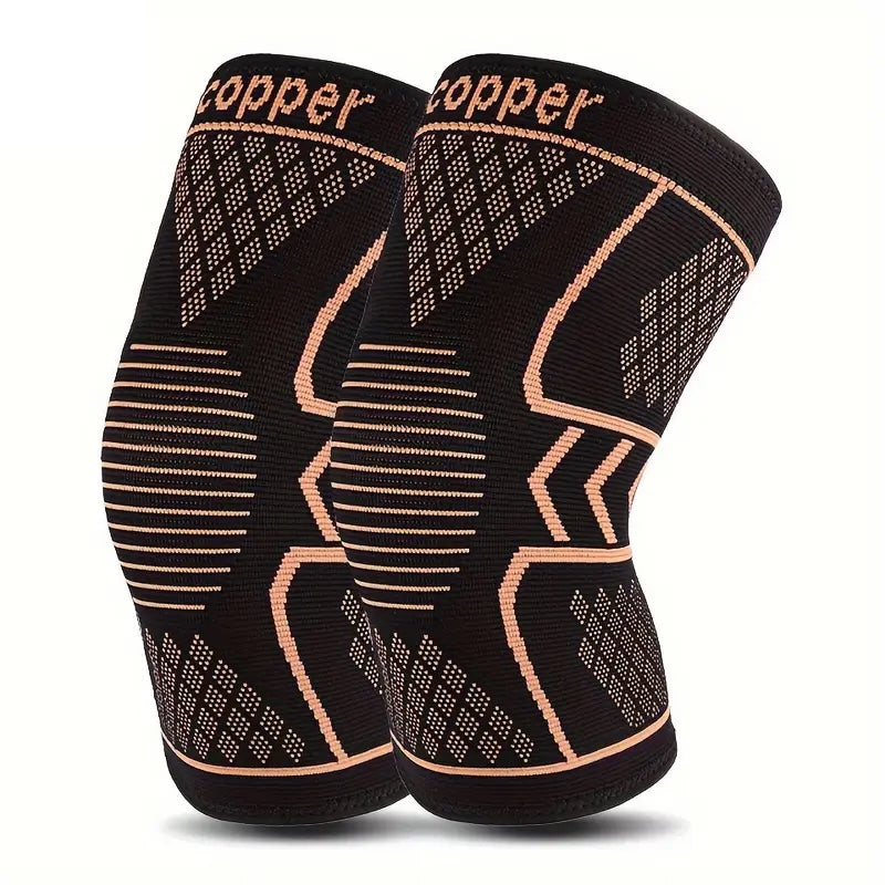 CopperFlex™ Kompressionsknästöd 2-pack