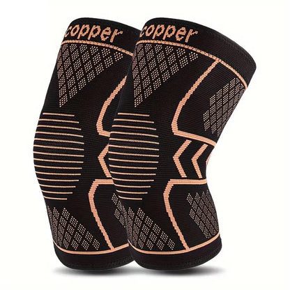 CopperFlex™ Kompressionsknästöd 2-pack