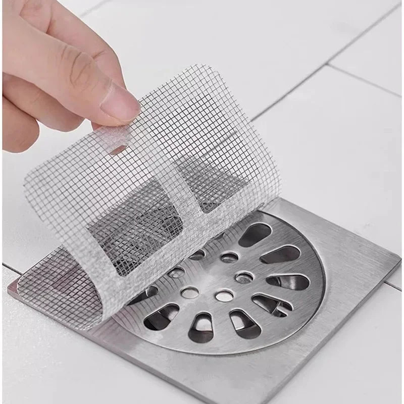 Filtros de ralo de chão, pack de 100