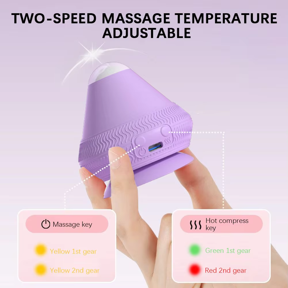 Massagekon med Sugkopp