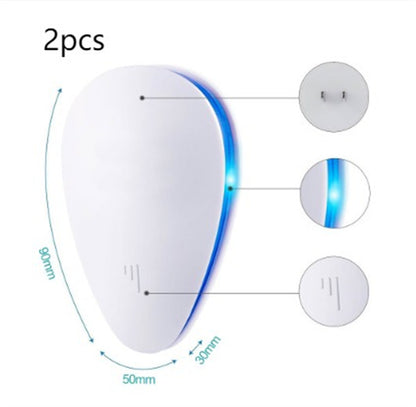 Ultraljud Myggskydd LED – 2-Pack