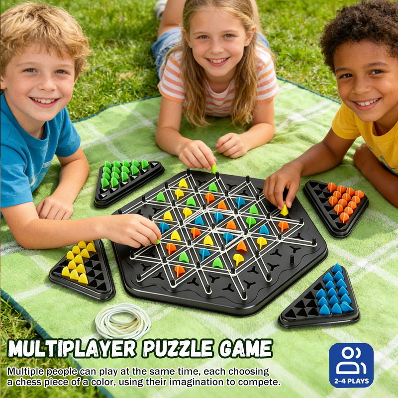 Chain Triangle Game – Strategispel för hela familjen