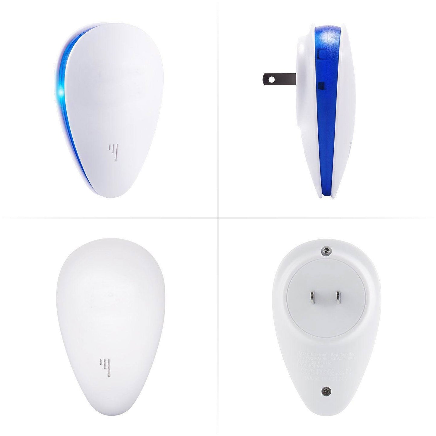 Ultraljud Myggskydd LED – 2-Pack