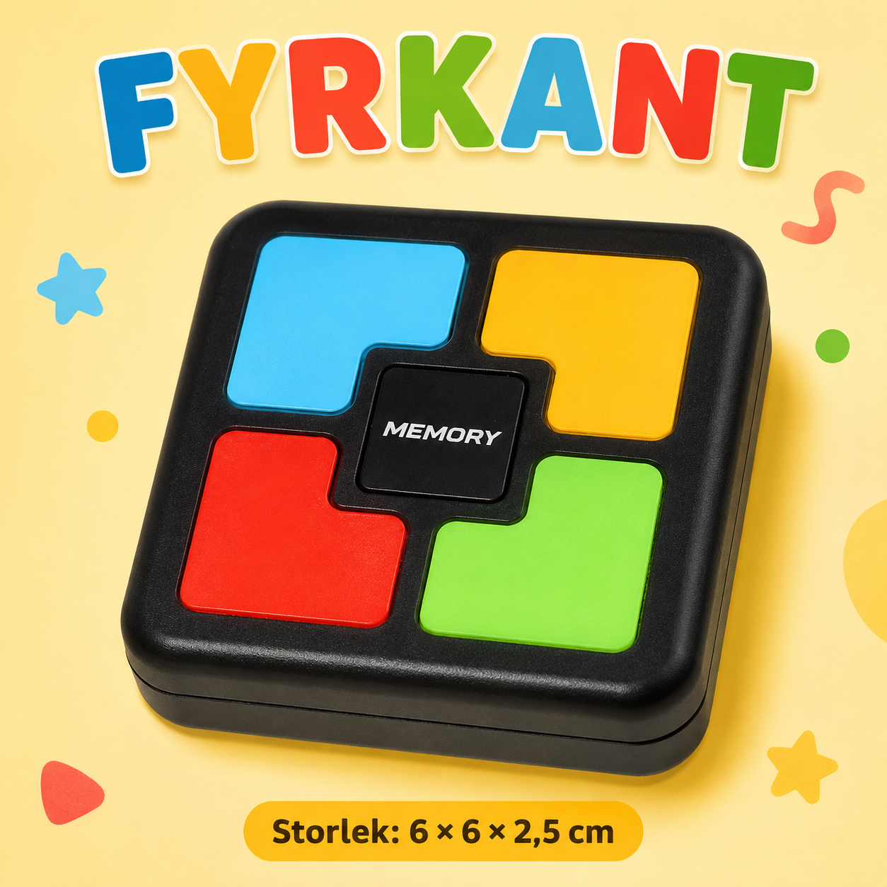 Memory Game – Elektroniskt minnesspel