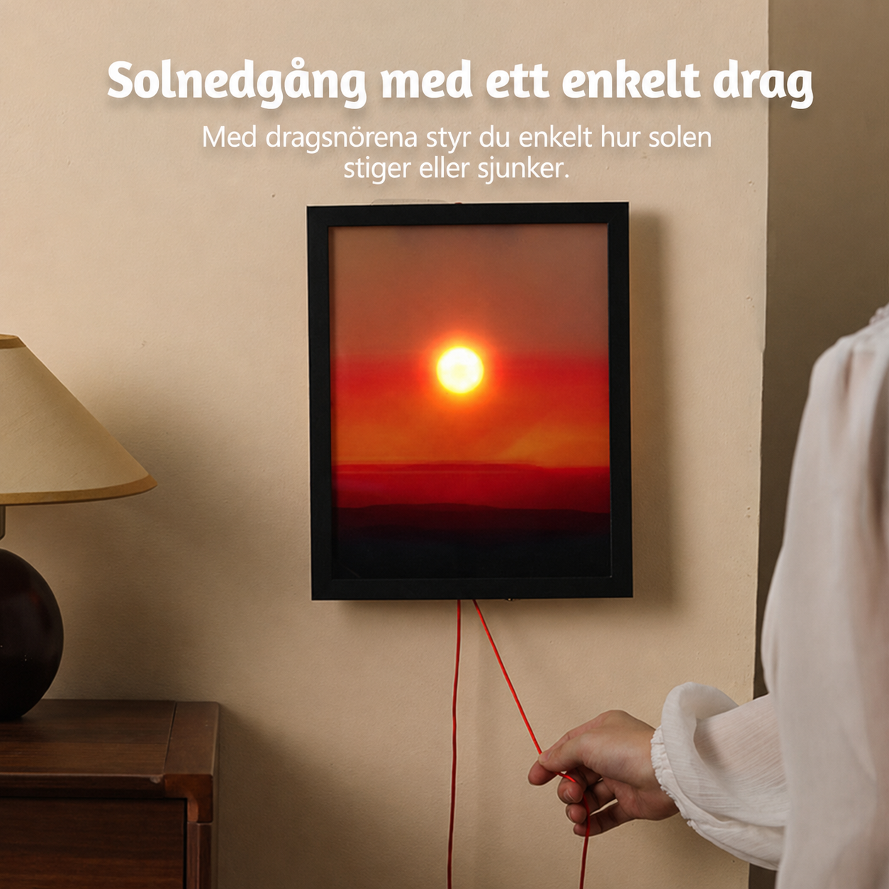 Sunset Motion™ Solnedgångs lampa