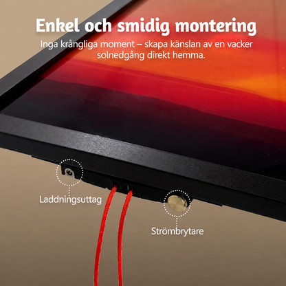 Sunset Motion™ Solnedgångs lampa