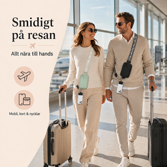 Mobilband med förvaring och RFID-skydd