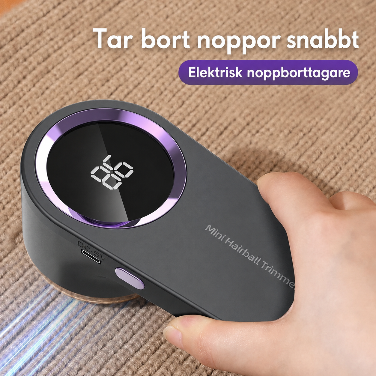 Elektrisk Noppborttagare