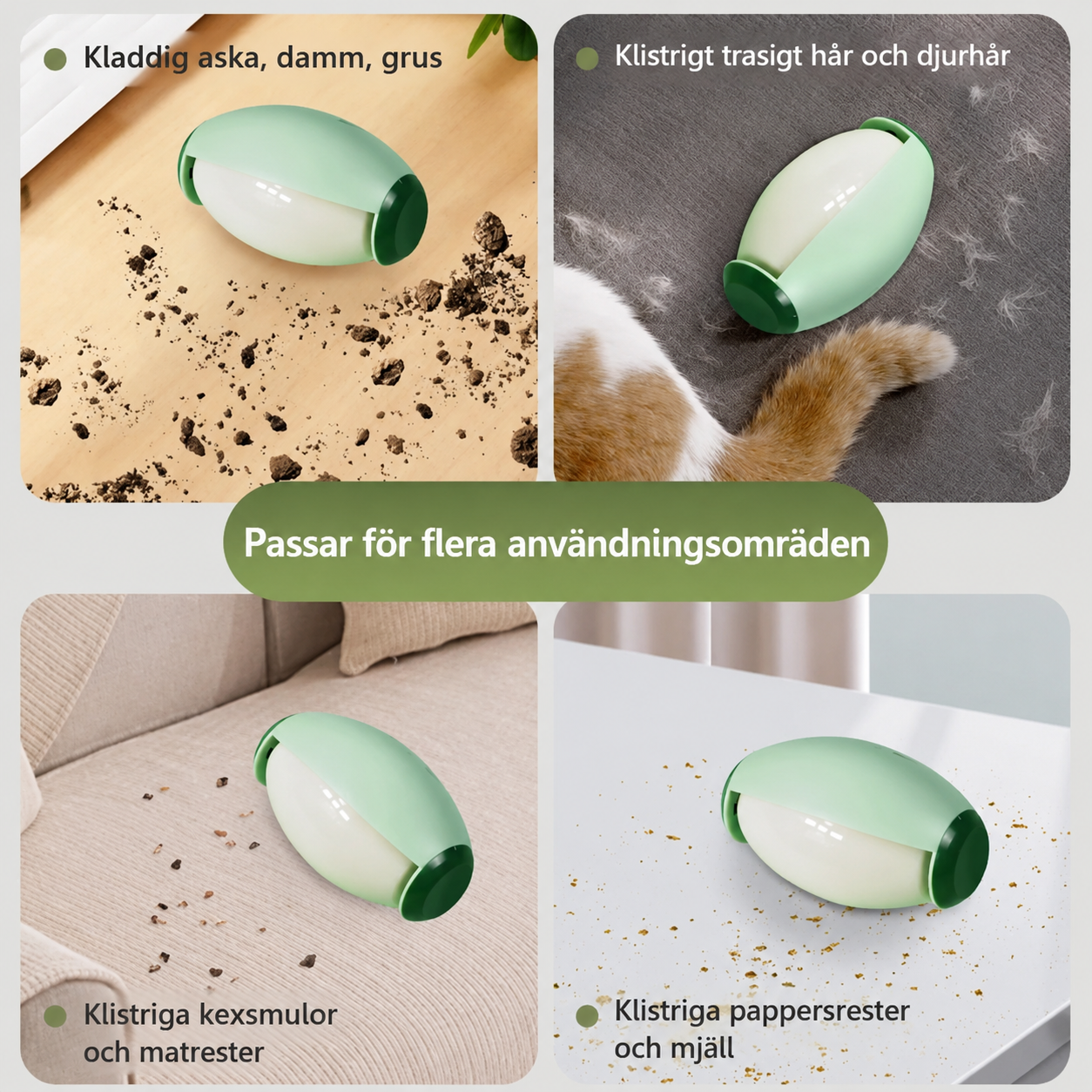 CleanRoll™ Återanvändbar Luddrulle