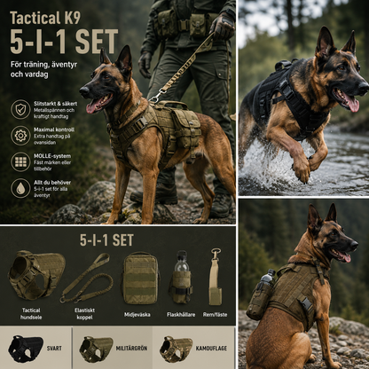 Tactical K9 Hundsele