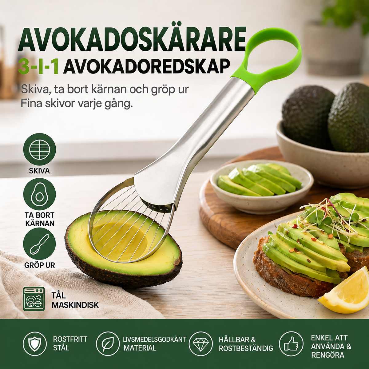 Avokadoskärare