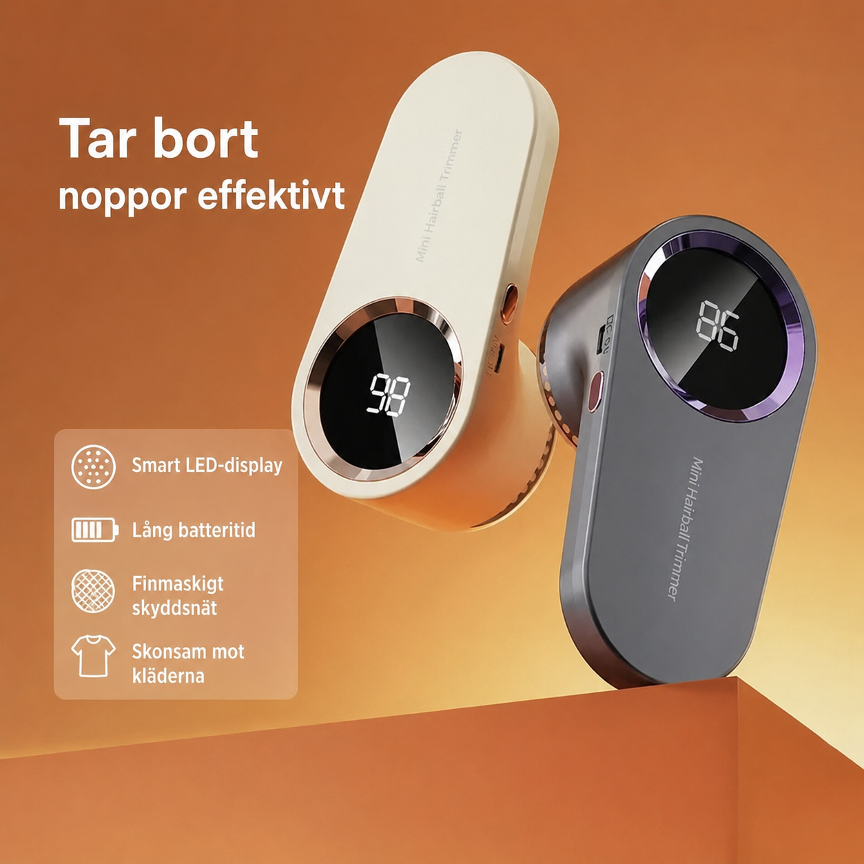 Elektrisk Noppborttagare