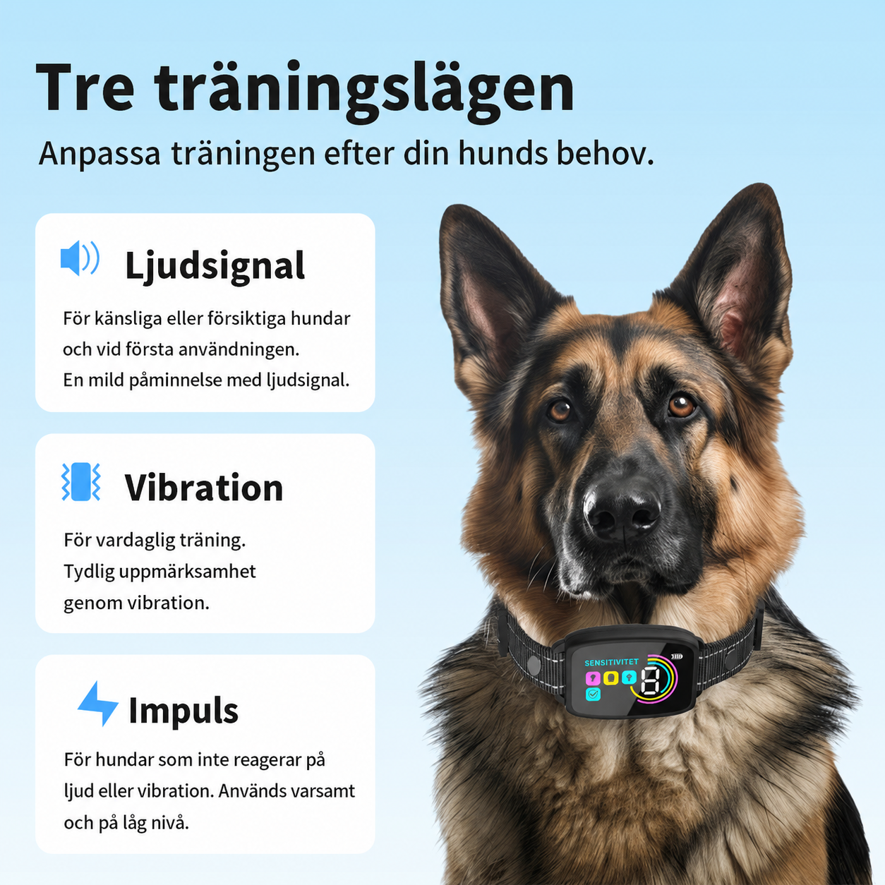 Antiskällhalsband