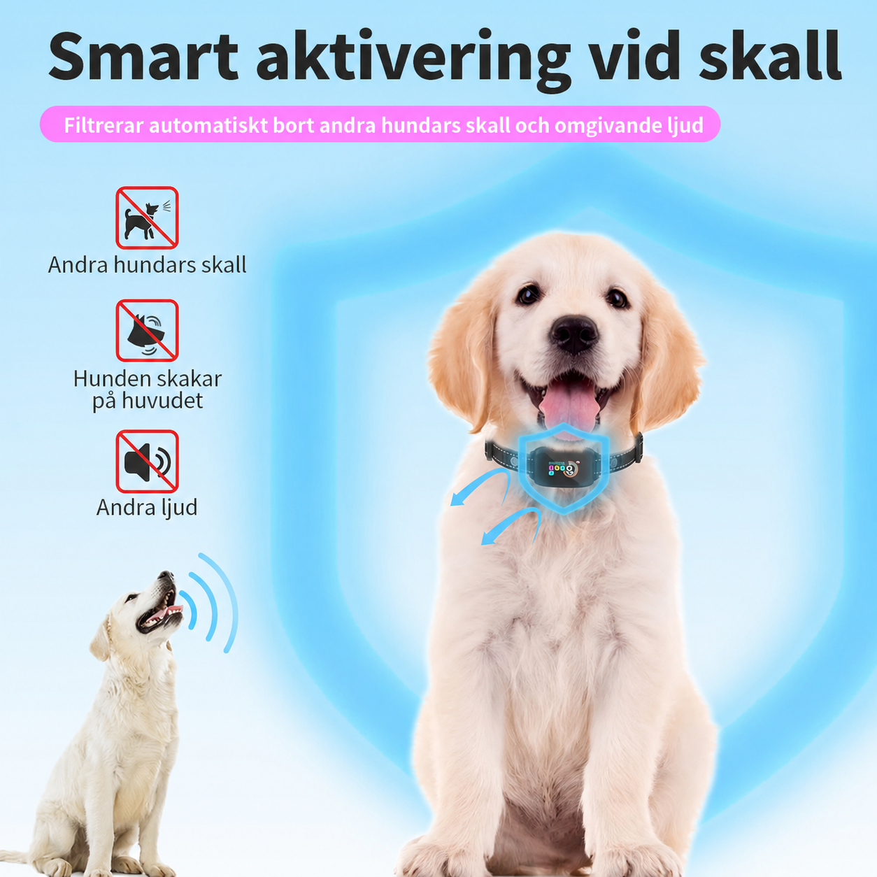 Antiskällhalsband