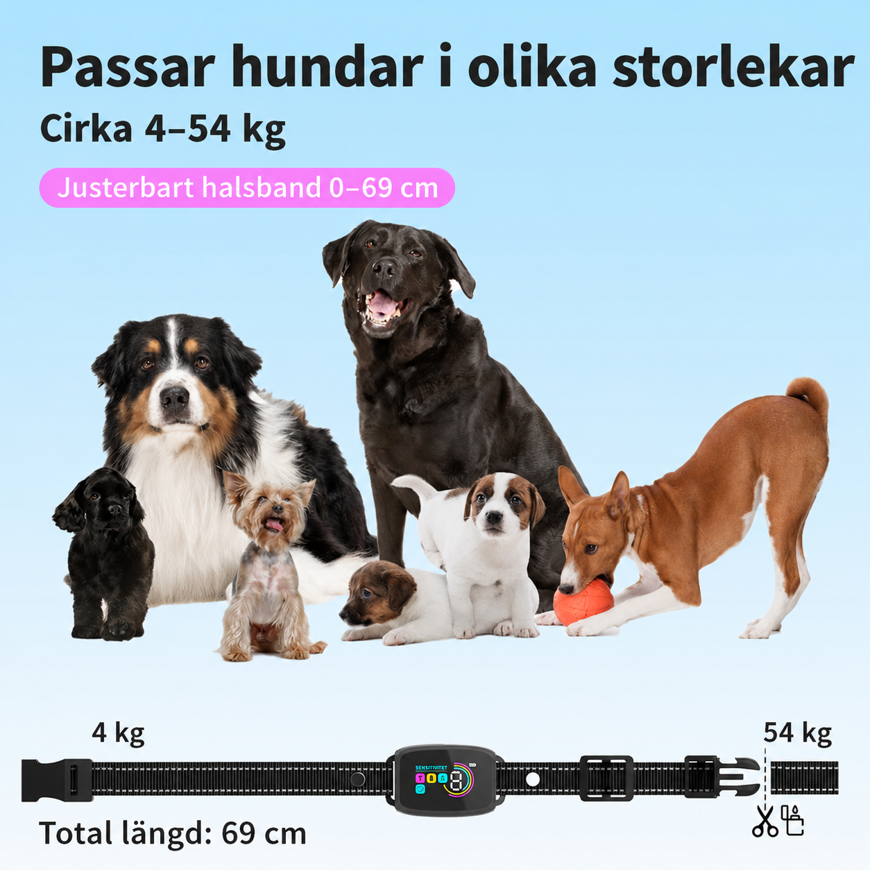 Antiskällhalsband