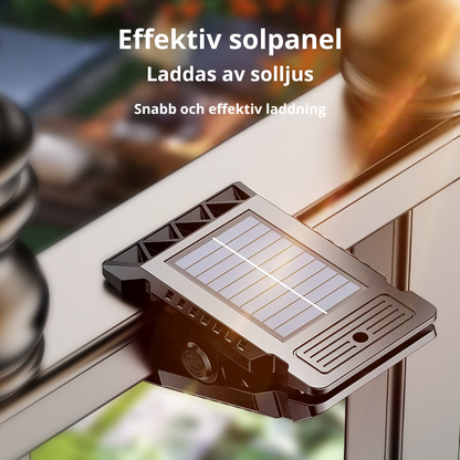 Solcellslampa med Rörelsesensor 2-pack