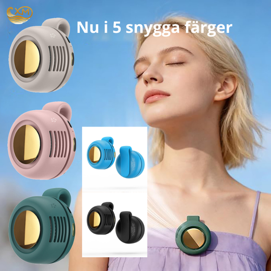 Portabel Mini-Fläkt för Sommar & Resor