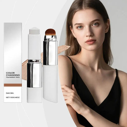 Color-Changing Foundation Stick – Lightweight Moisturizing