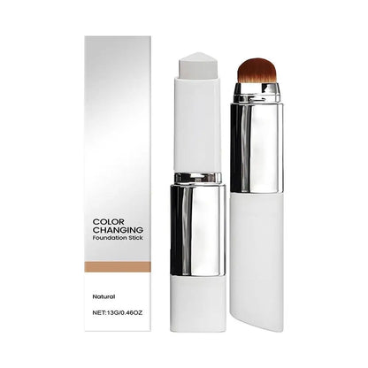 Natural Color Color-Changing Foundation Stick – Lightweight Moisturizing