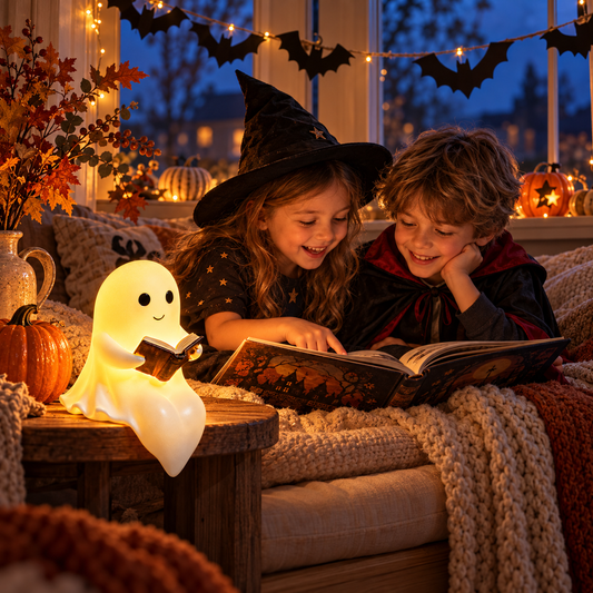 Ghostie & Spookie – LED-spöklampa
