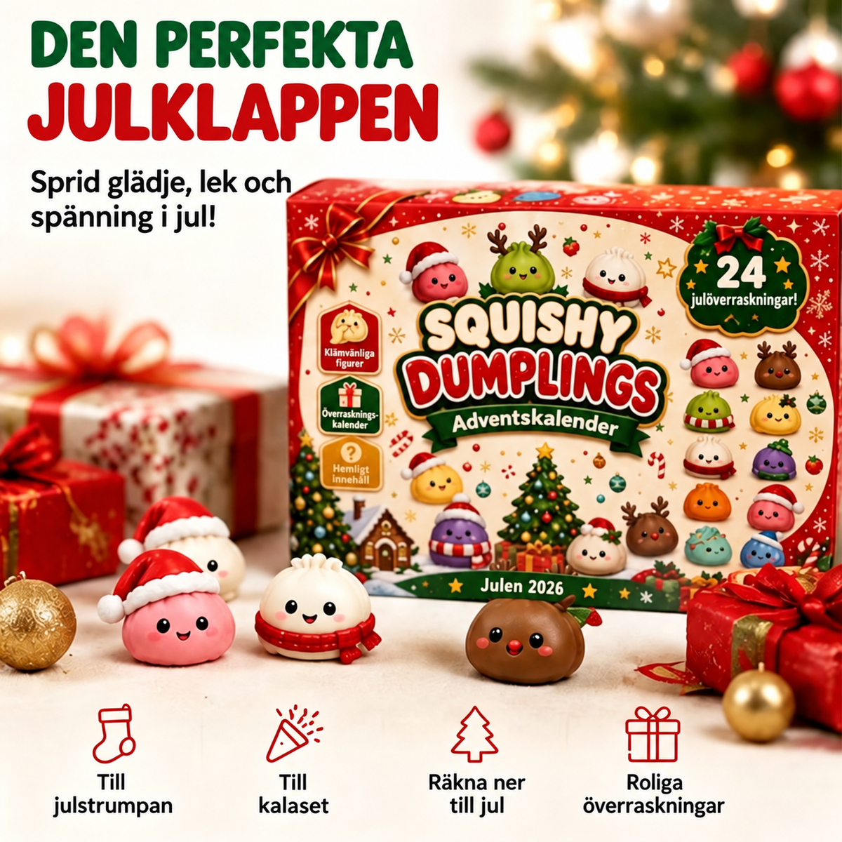 Squishy Dumplings Kalender 2026