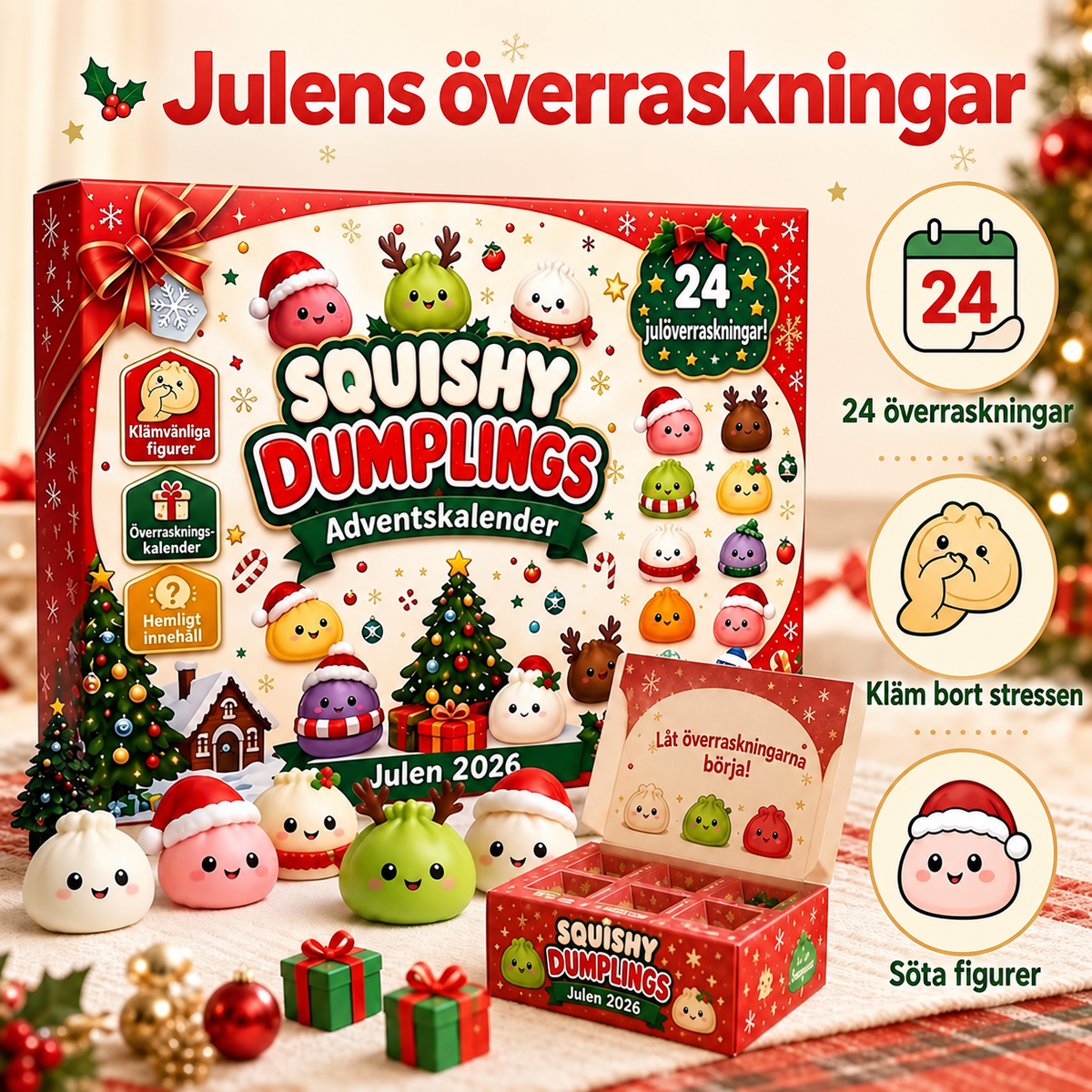 Squishy Dumplings Kalender 2026
