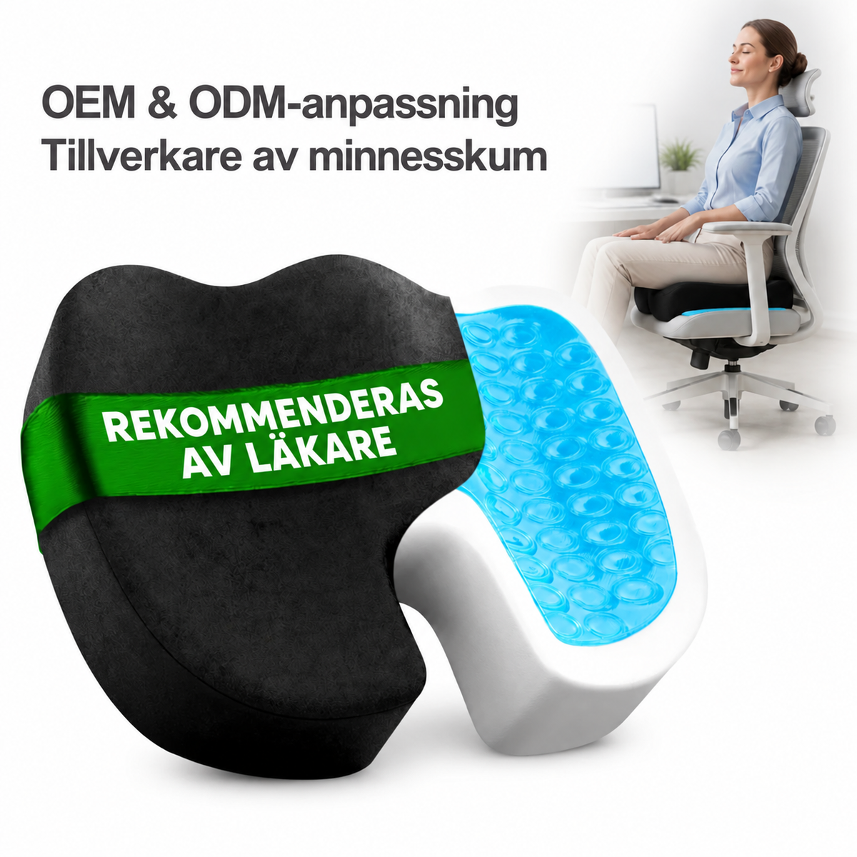 Ergonomisk Gel sittkudde