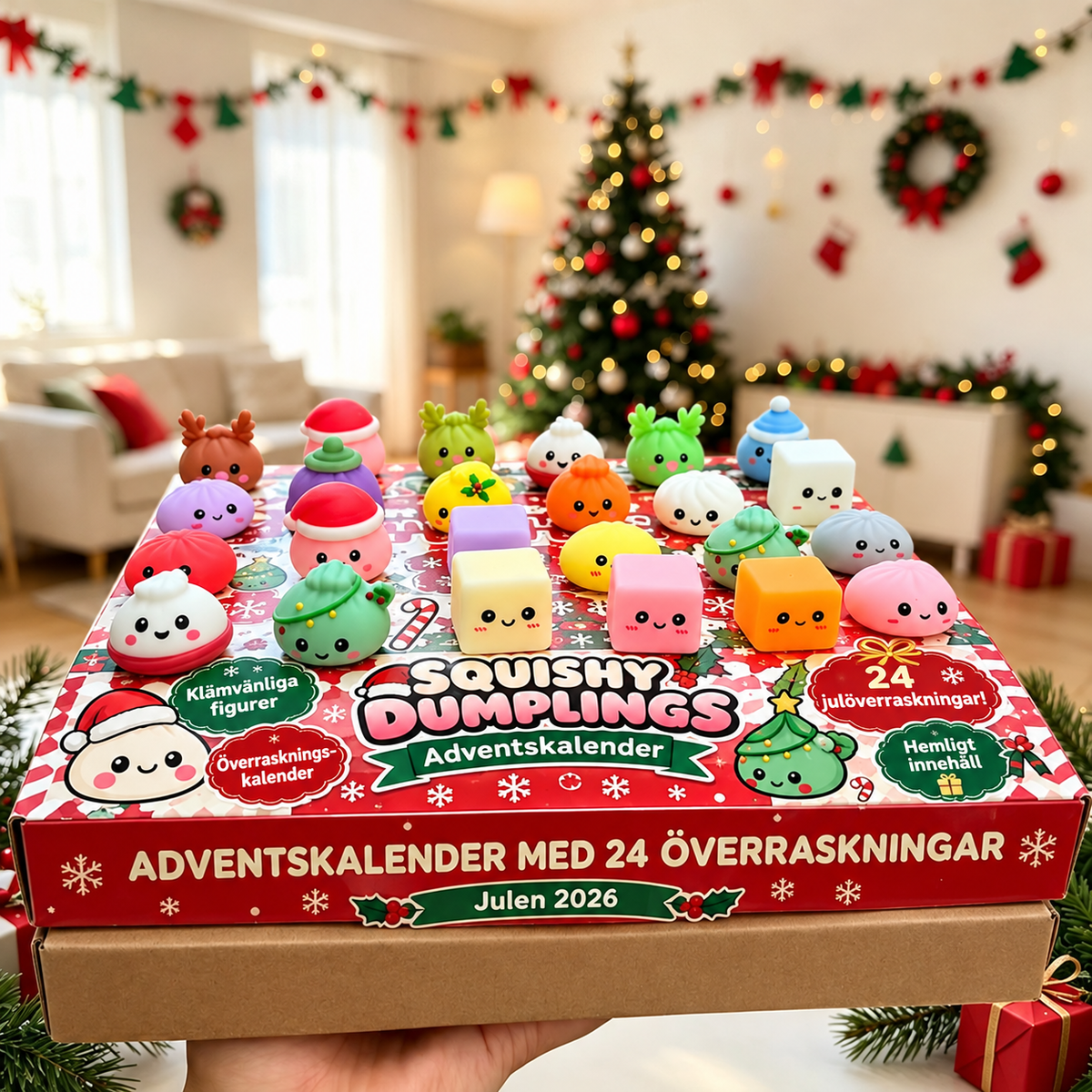 Squishy Dumplings Kalender 2026