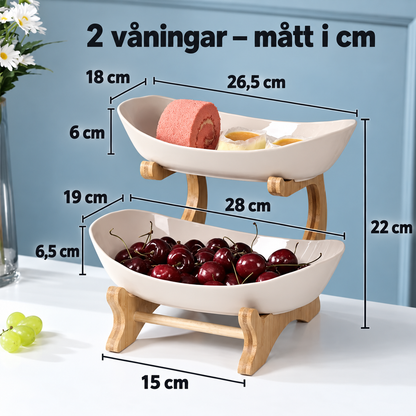 Frukt och snacks fat