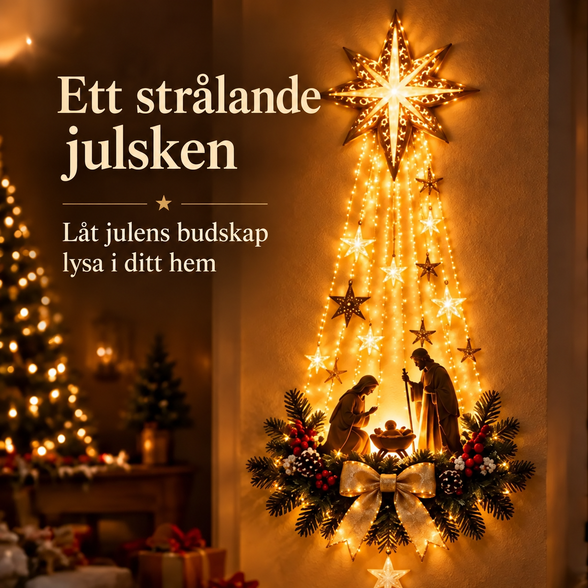 Betlehem väggdekoration