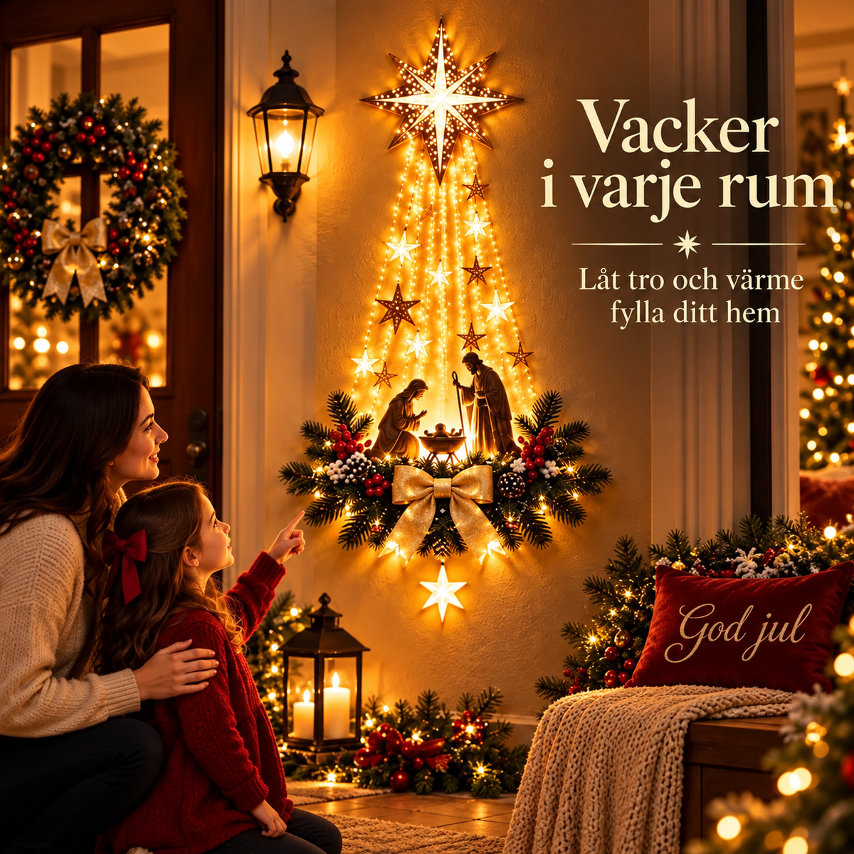 Betlehem väggdekoration