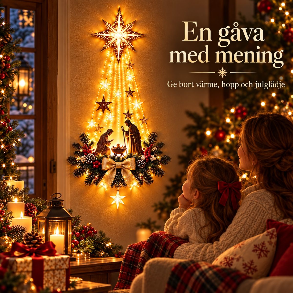 Betlehem väggdekoration
