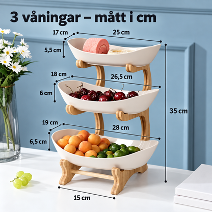 Frukt och snacks fat